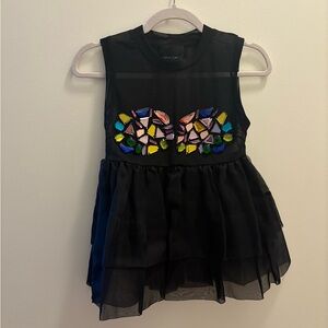 Cynthia Rowley embellished top